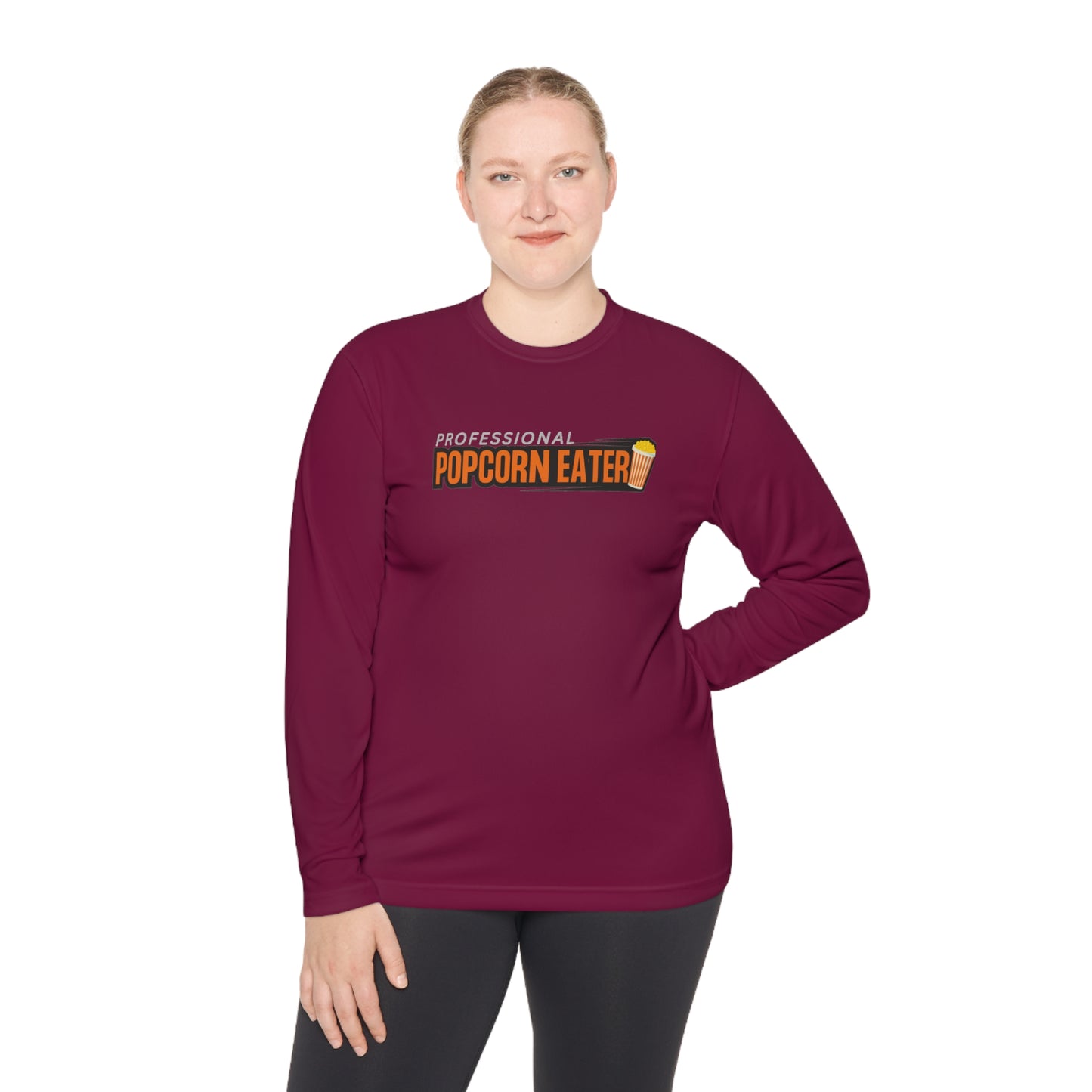 Professional Popcorn Eater Long Sleeve Tee