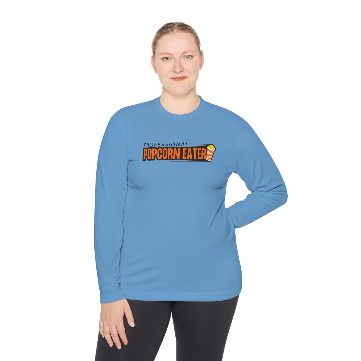 Professional Popcorn Eater Long Sleeve Tee