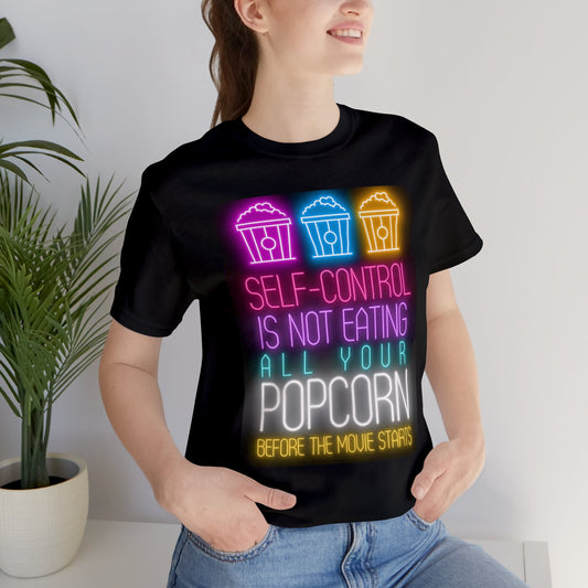 Self-Control Popcorn Tee