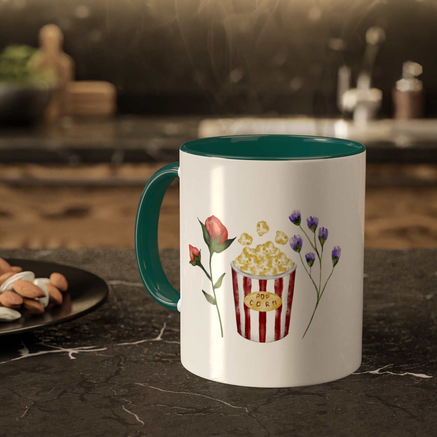 Flowers and Popcorn