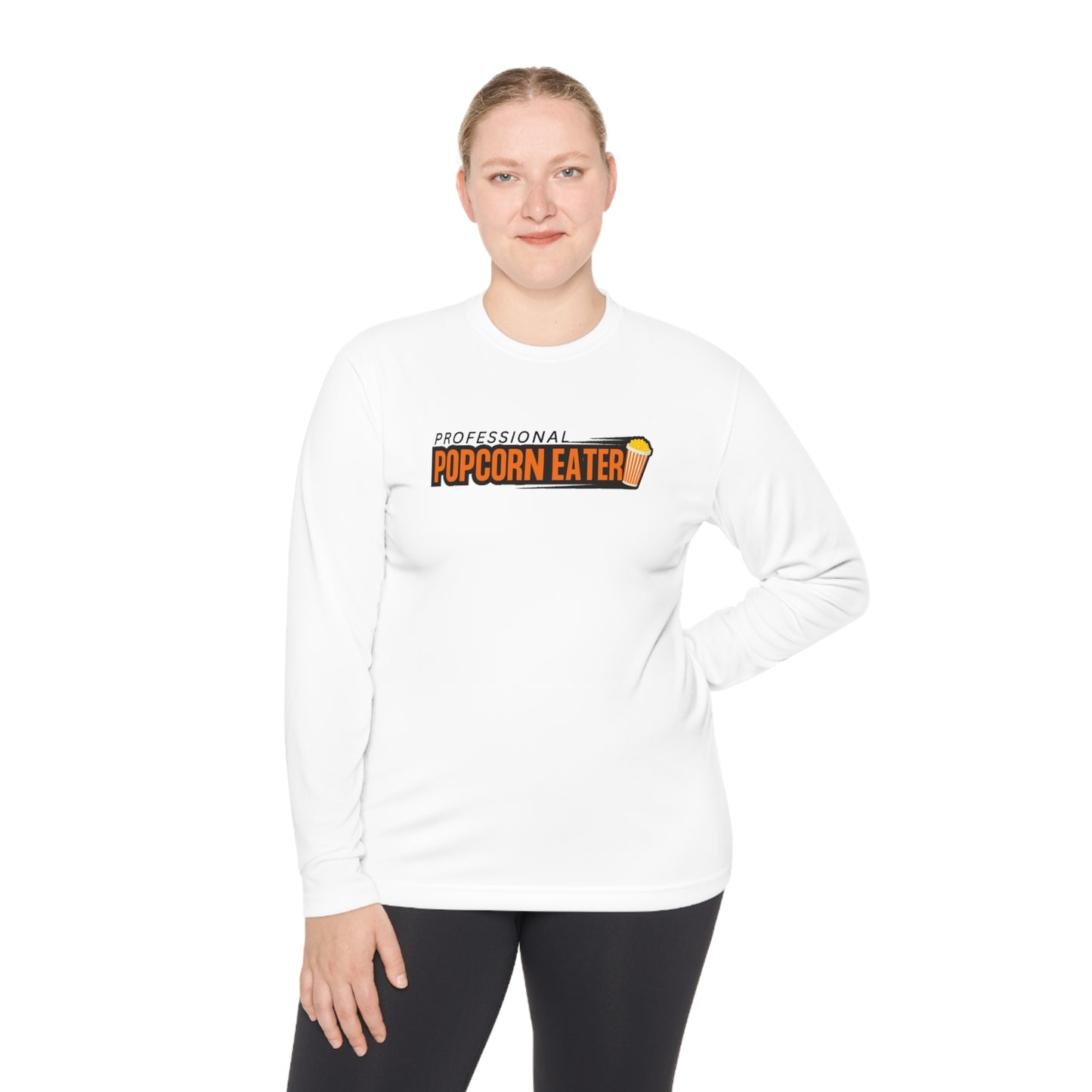 Professional Popcorn Eater Long Sleeve Tee