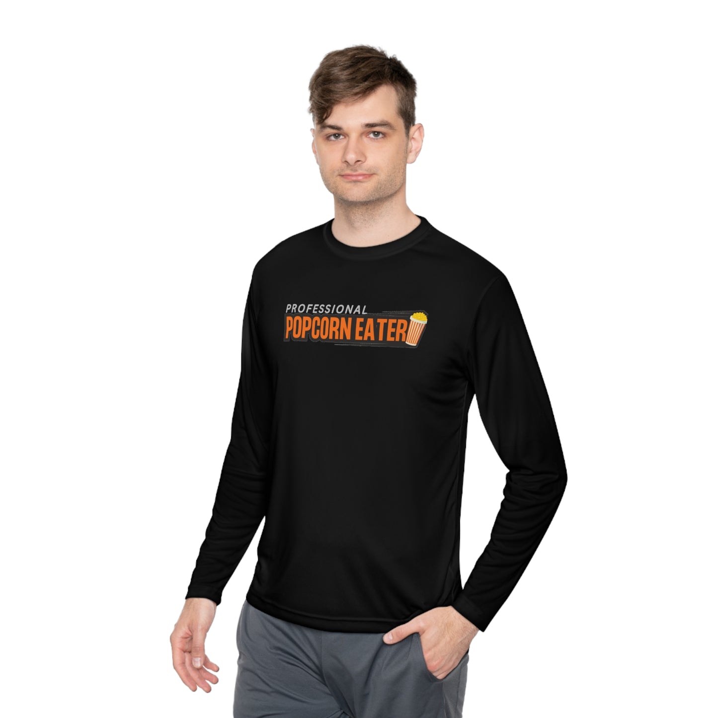 Professional Popcorn Eater Long Sleeve Tee