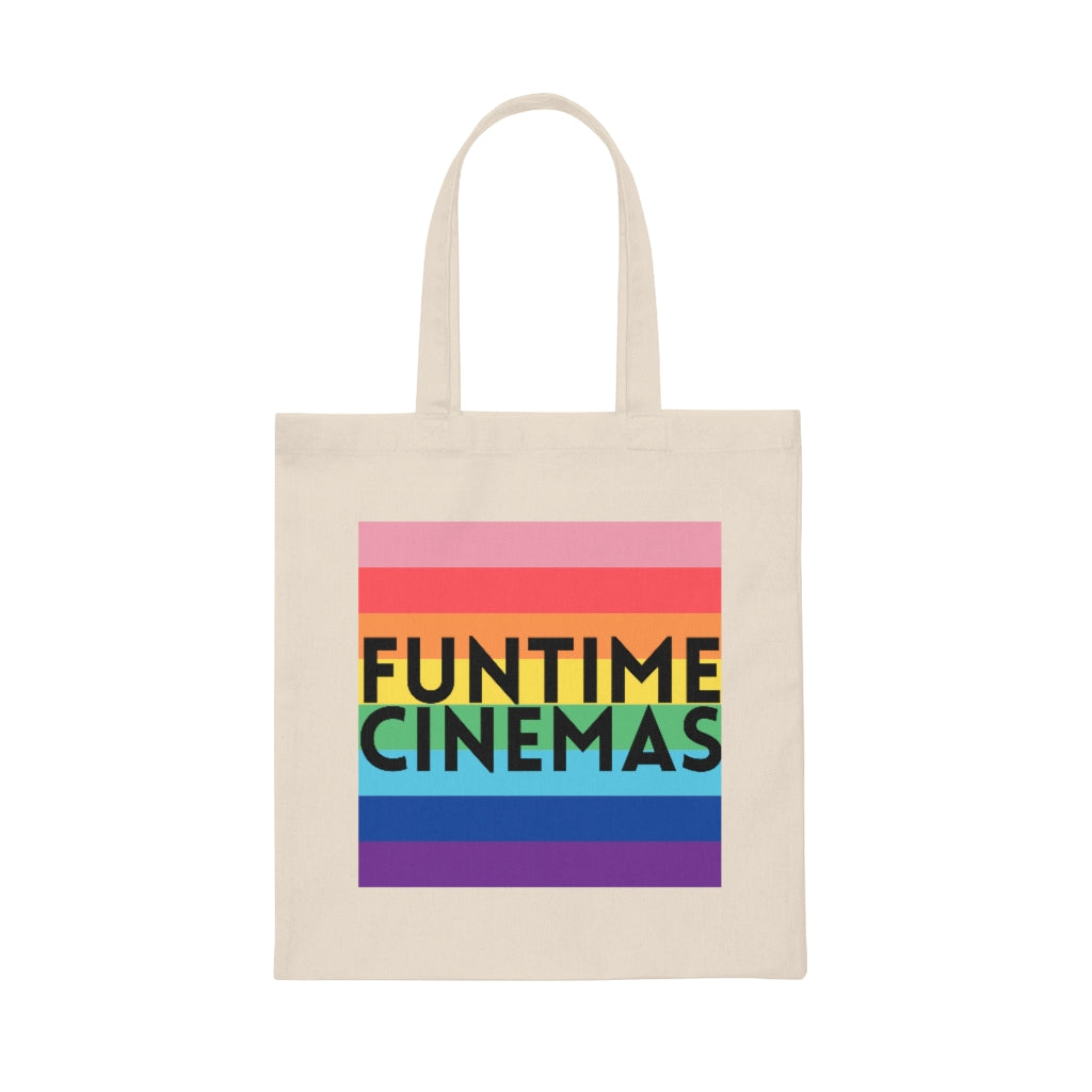 Rainbow Funtime Cinemas | Funtime Watch & Wear Tote Bag